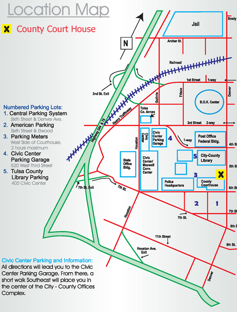 Directions to Civic Center Parking Garage